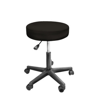 Custom Craftworks Classic Series Rolling Estheticians Stool Onyx (RS)