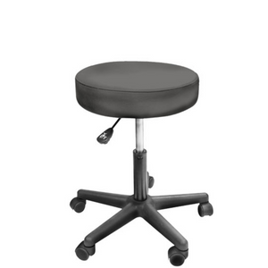Custom Craftworks Classic Series Rolling Estheticians Stool Steel (RS)