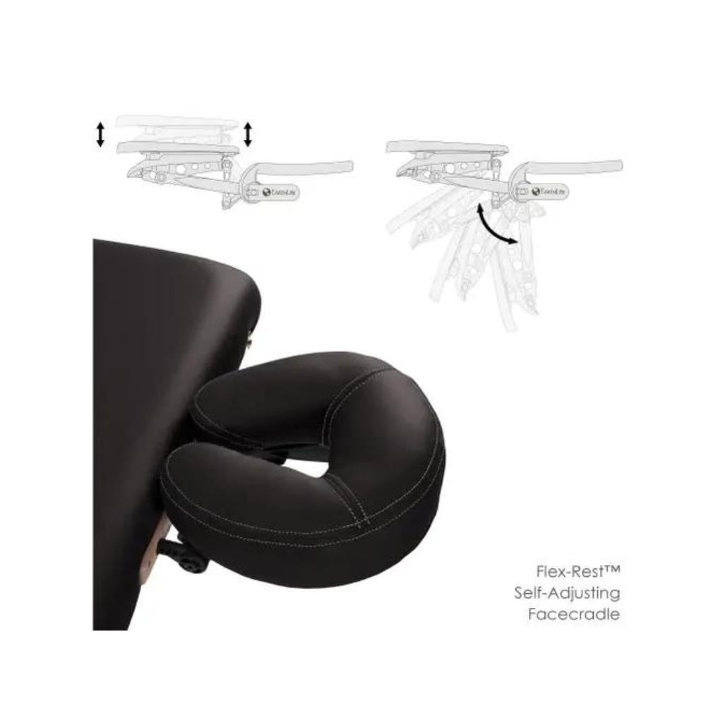 Earthlite Avalon XD Black Tilt Table Facepillow