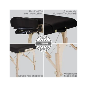 Earthlite Avalon XD Black Tilt Table warranty image