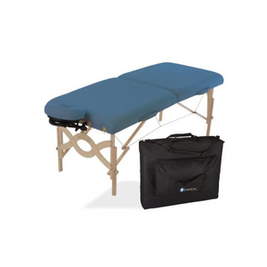 Earthlite Avalon XD Mystic Blue Massage Table and Case