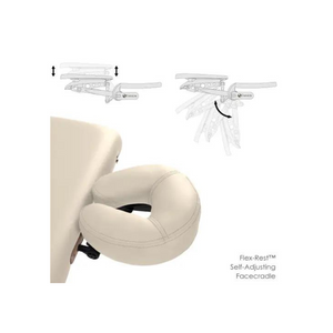 Earthlite Avalon XD Vanilla Creme Massage Table Facepillow