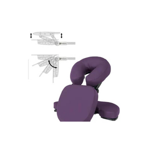 Earthlite Avila II Amethyst Portable Massage Chair Detail
