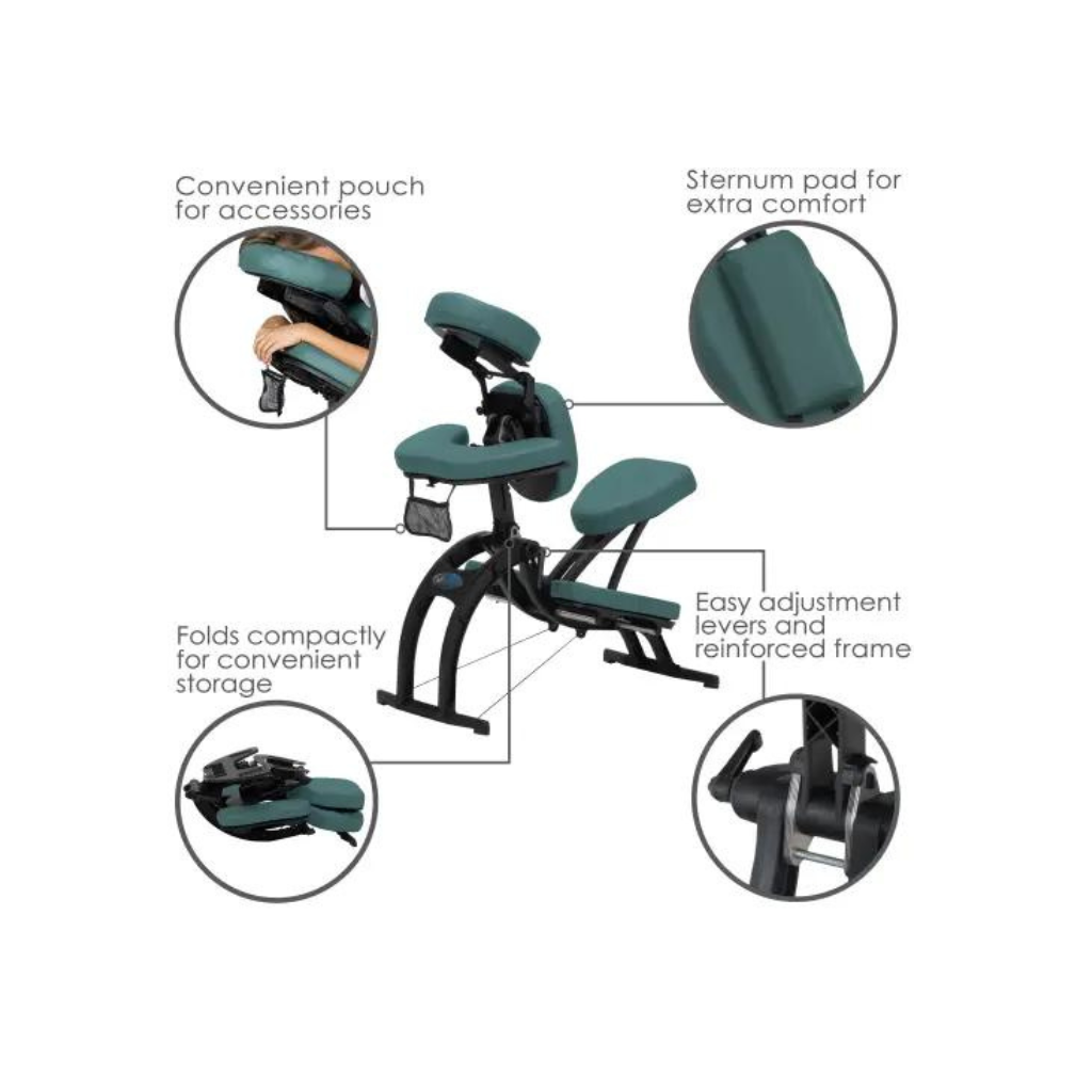 https://medicalspasupply.com/cdn/shop/products/EarthliteAvilaIITealPortableMassageChairFeatures_5000x.png?v=1683571262