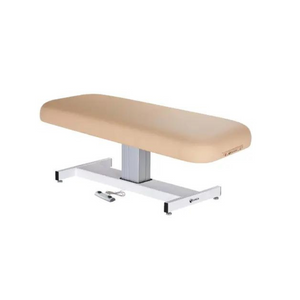 Earthlite Everest Flat Spa Pedestal Electric Table Maries Beige
