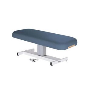 Earthlite Everest Flat Spa Pedestal Electric Table Mystic Blue