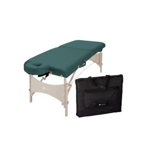 Earthlite Harmony DX Teal Portable Massage Table with Case