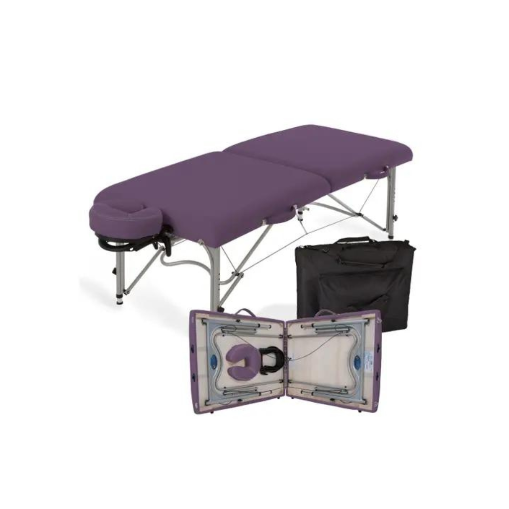 Earthlite Luna Portable Amethyst Massage Table Package