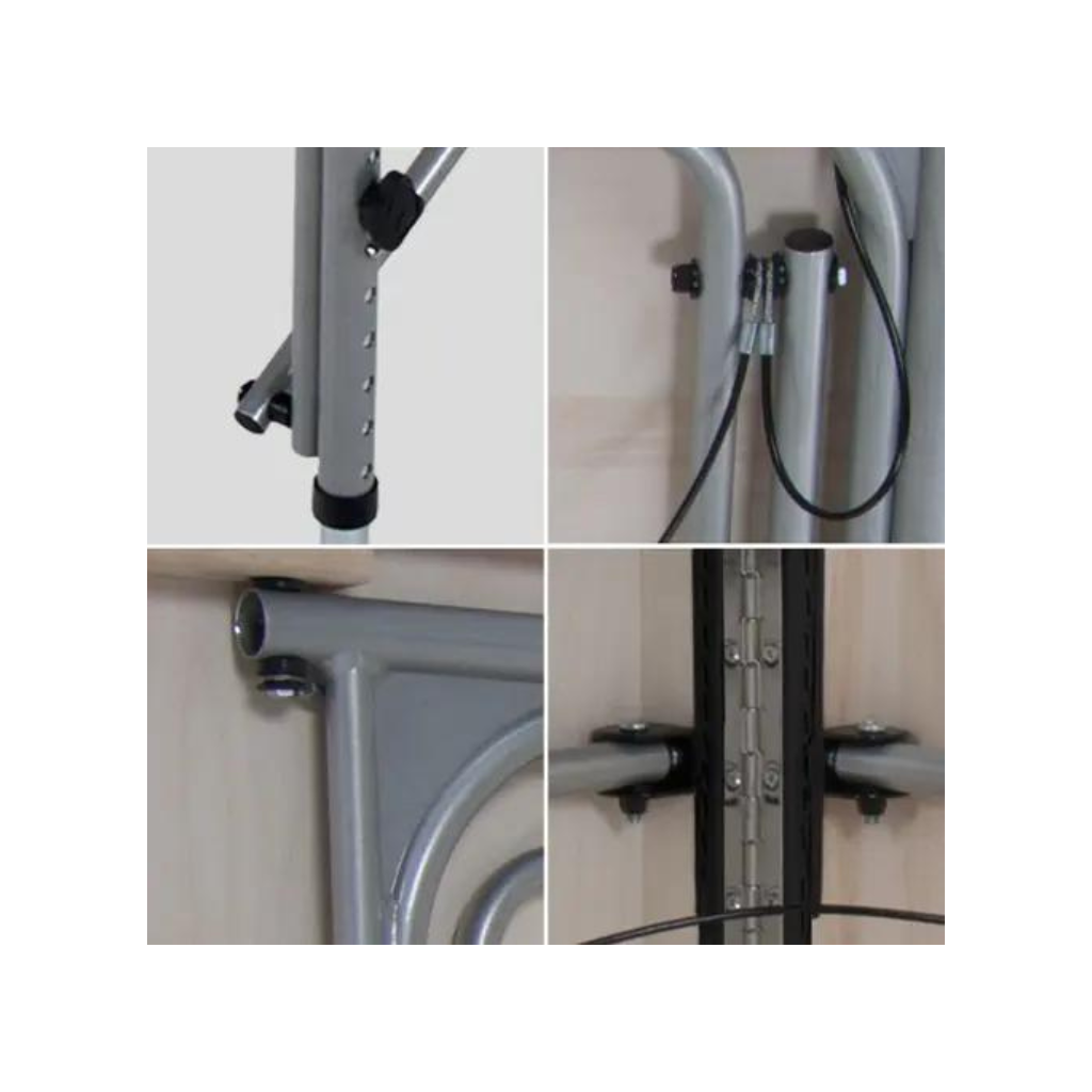 Earthlite Luna Portable Black Massage Table Features