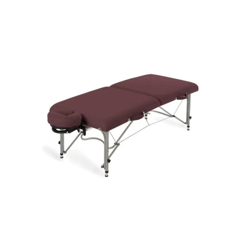 Earthlite Luna Portable Burgundy Massage Table