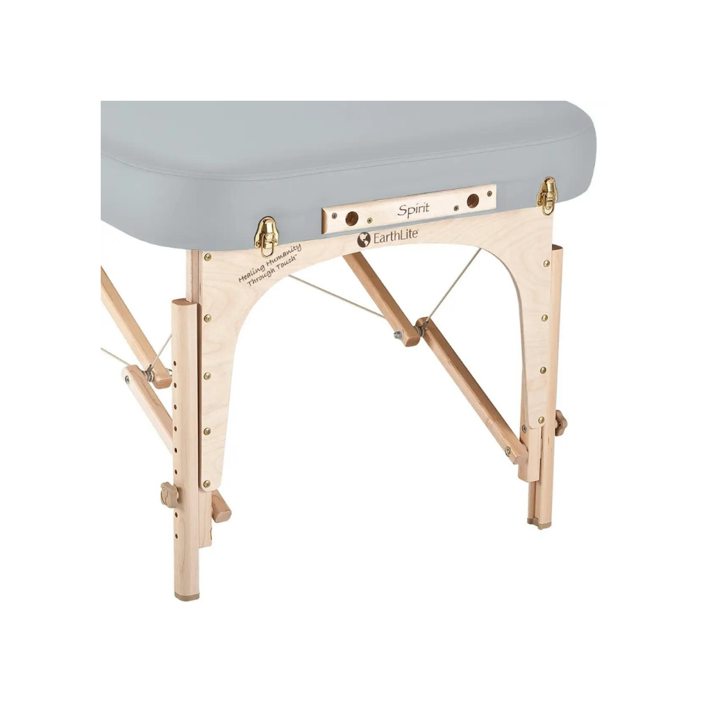 Earthlite Spirit Portable Massage Table Teal Full Reki Endplate