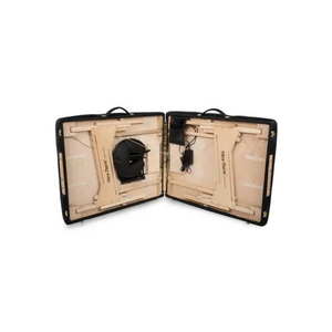 Earthlite Vibra-Therm Black Sports Therapy Table Clampshell