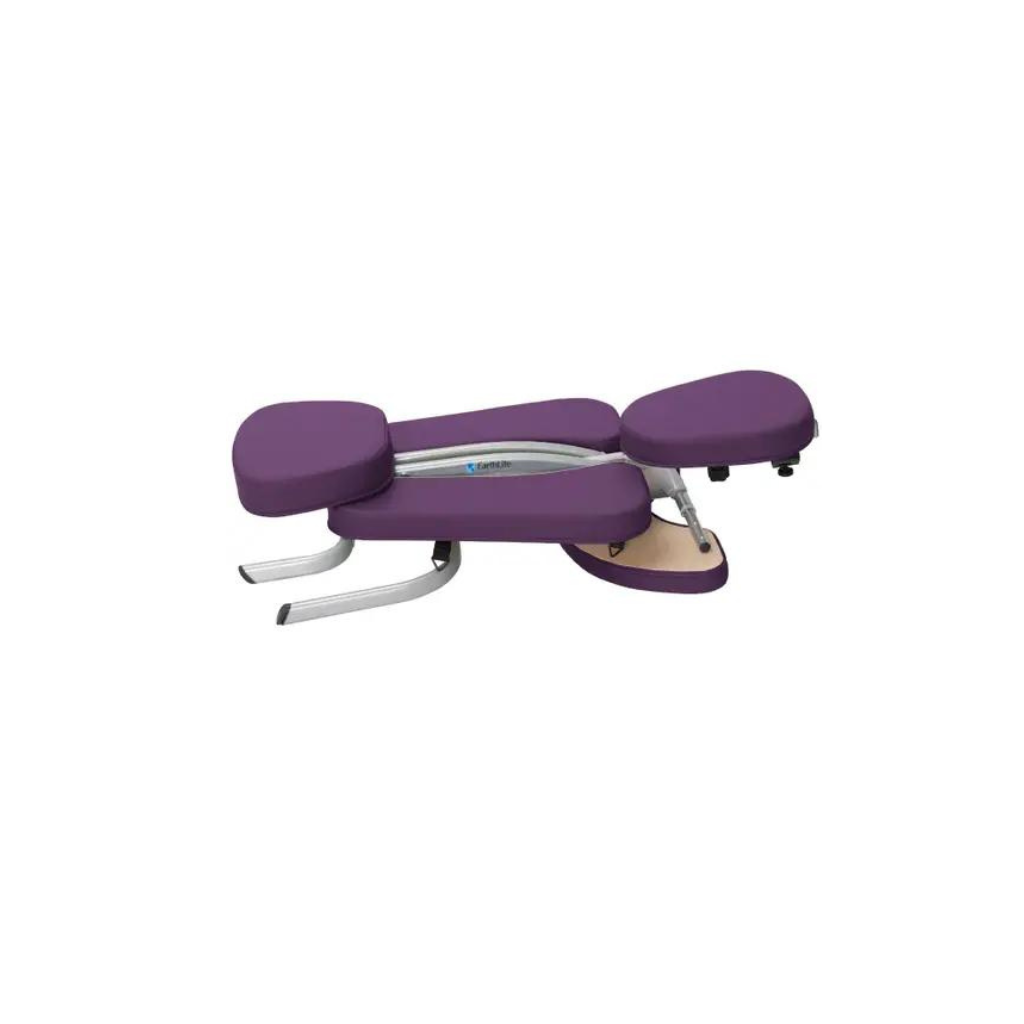 Earthlite Vortex Amethyst Portable Massage Chair Folded