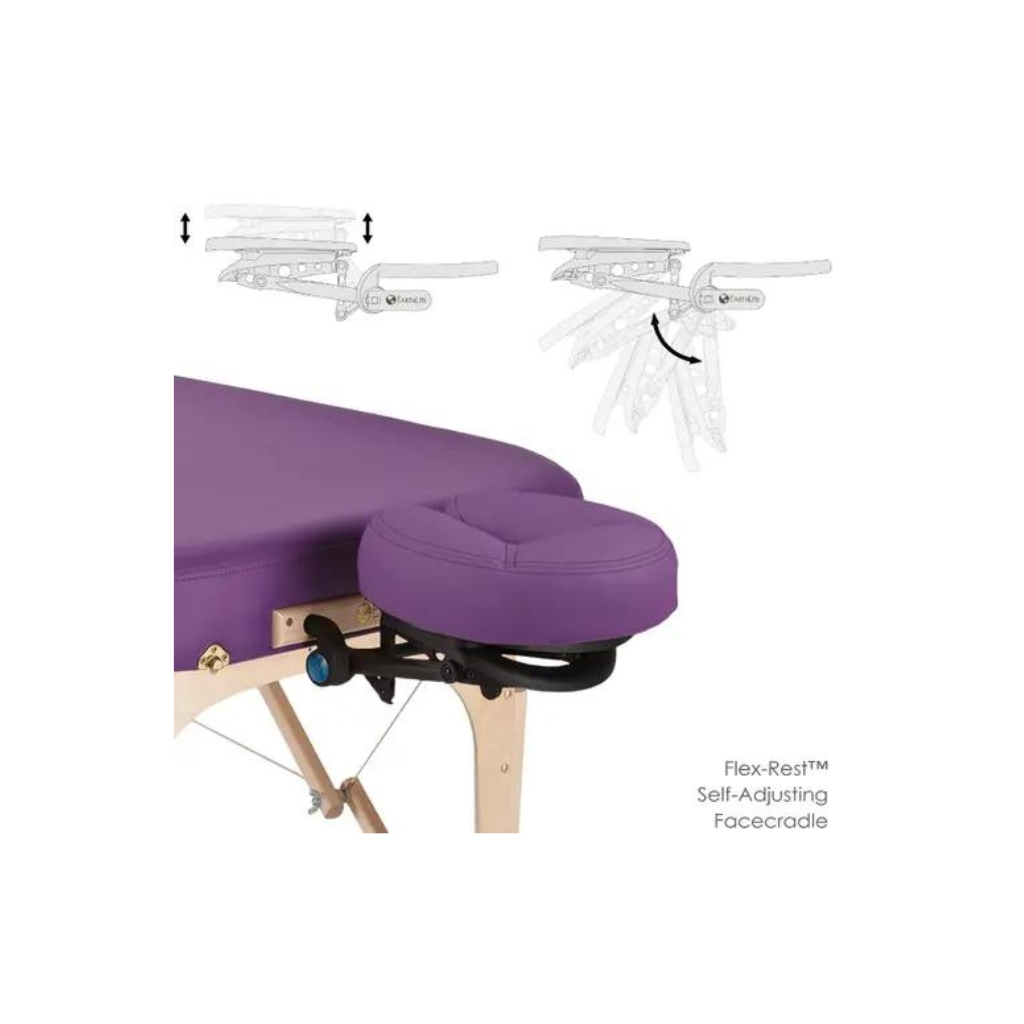 Earthlite infinity Portable Massage Table Package Amethyst Features