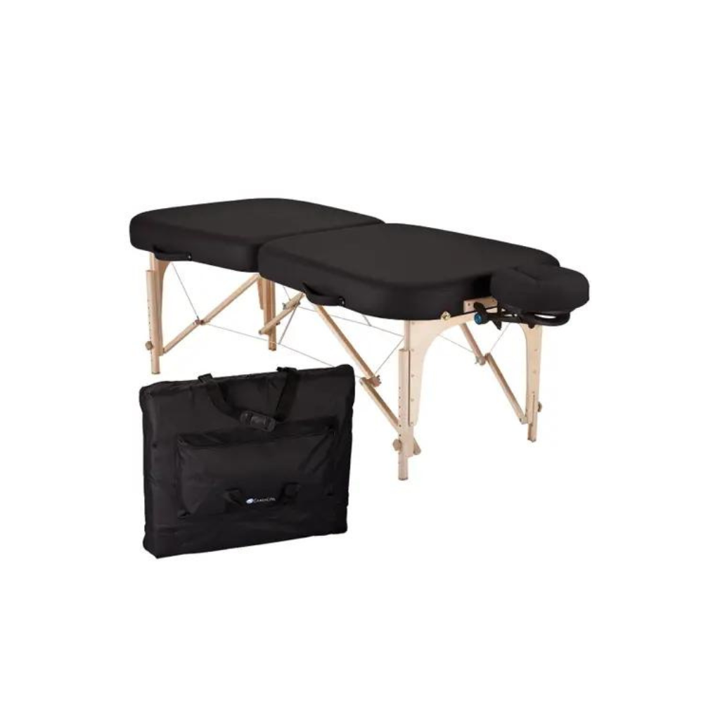Earthlite infinity Portable Massage Table Package Black and Carrycase