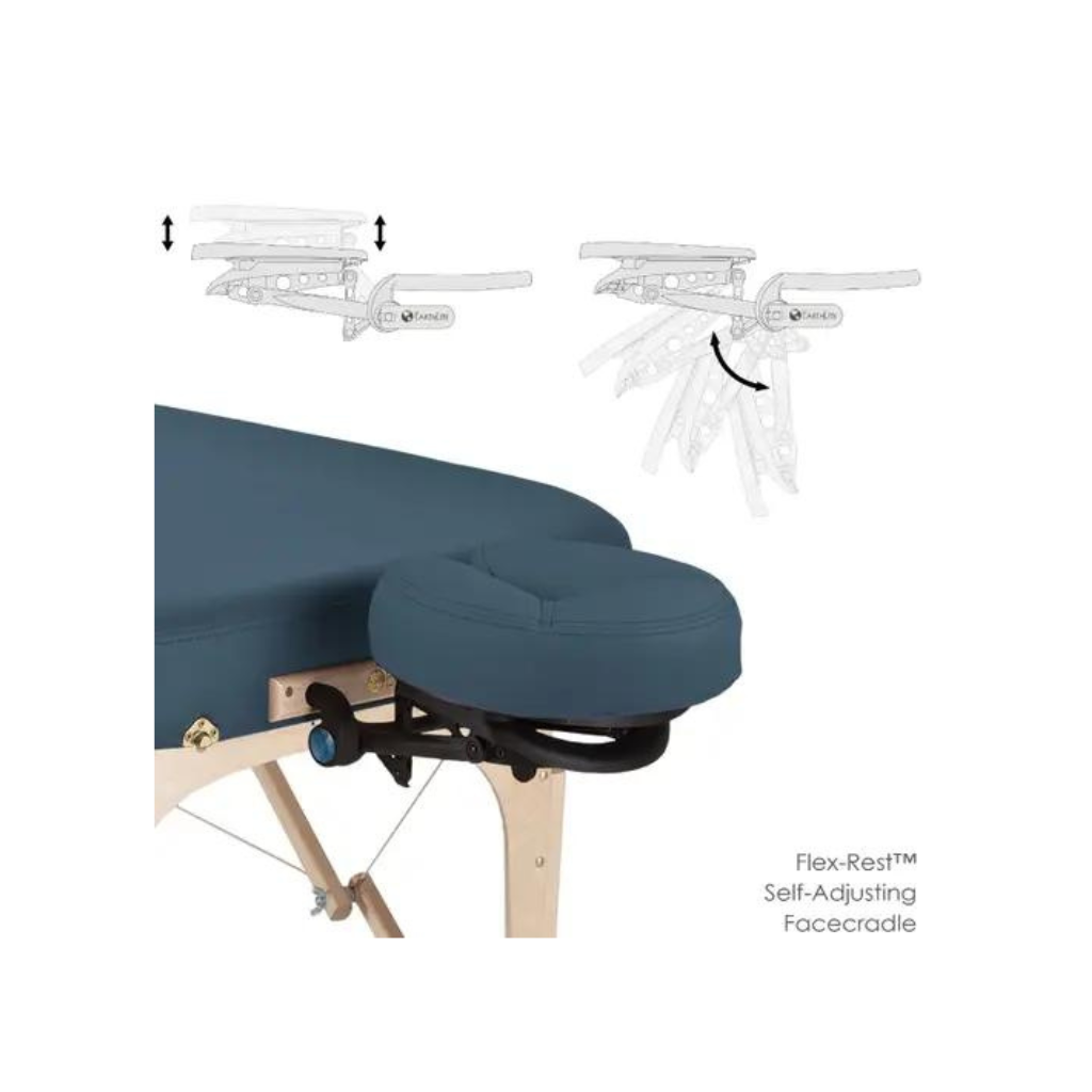 Earthlite infinity Portable Massage Table Package Mystic Blue Features