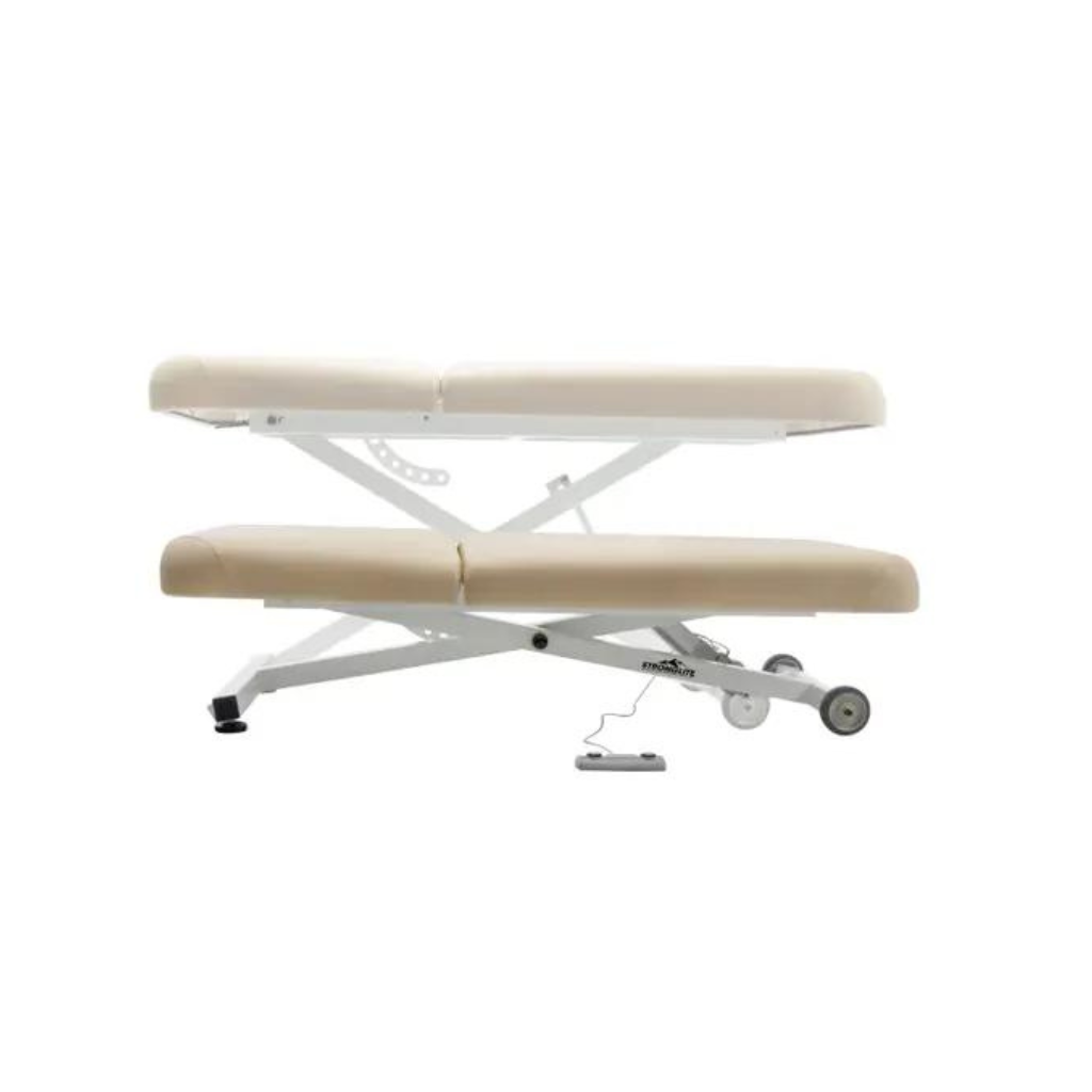 Ergo Lift Treatment Table Beige Tilt min max