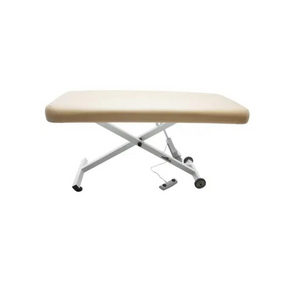Ergo Lift Treatment Table Beige flat side
