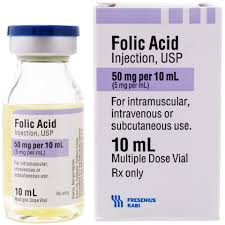 Folic Acid 5mg/mL 10mL