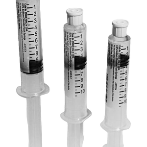 3 Sodium Chloride Flush Syringes 0.9% 10 mL 