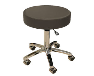 Custom Craftworks Classic Series Medical Rolling Stool (MRS) True Touch Premium Upholstery Taupe