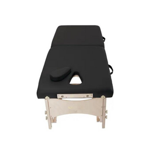 Medi Sport Black Portable Treatment Table end 