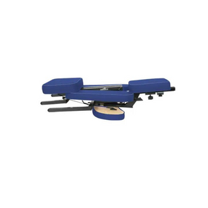 MicroLite Cobalt Blue Portable Massage Chair Flat folded