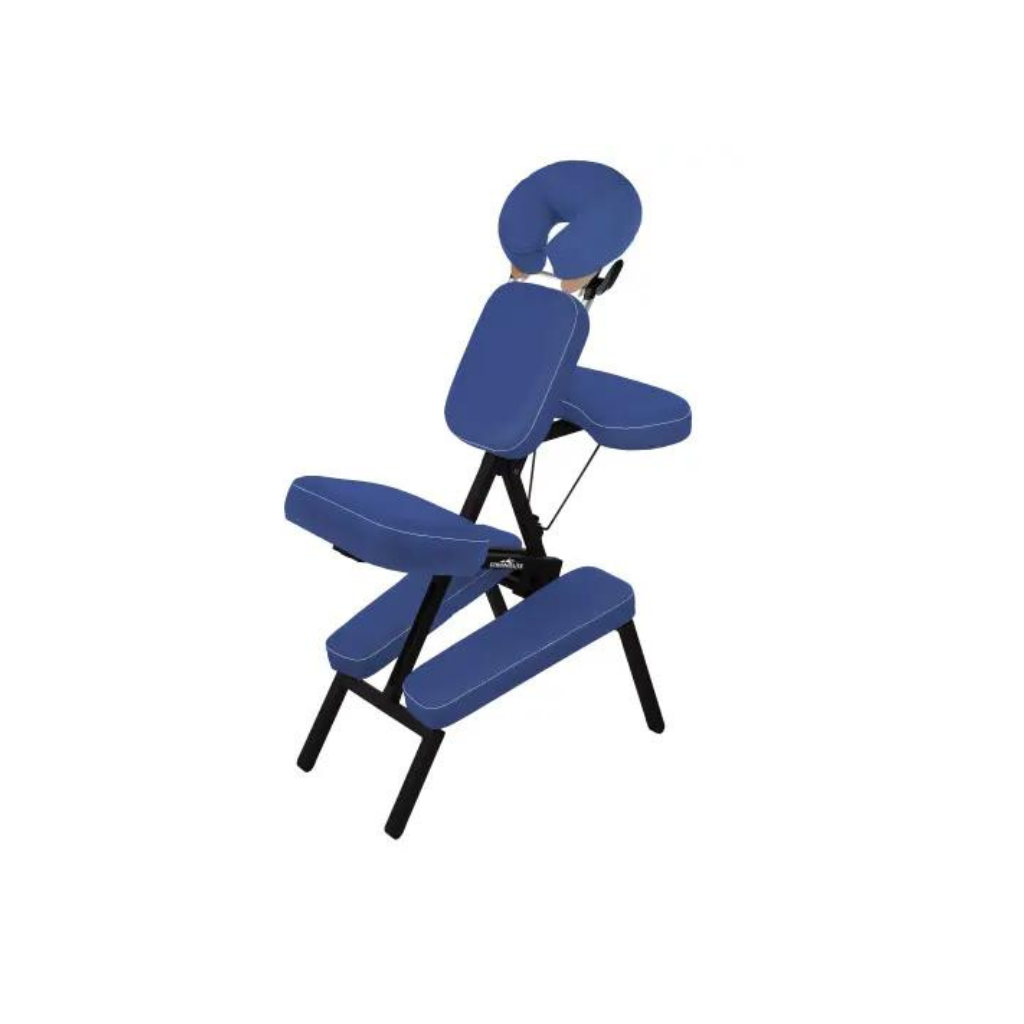MicroLite Cobalt Blue Portable Massage Chair