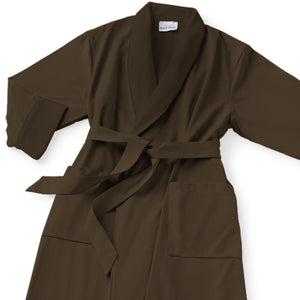 Microfiber Plush-Lined Bathrobe