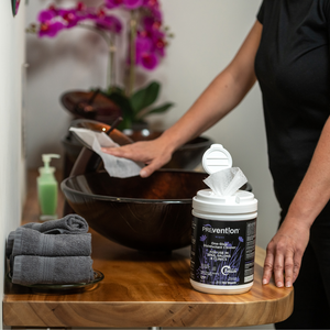 Prevention Wipes One-Step Disinfectant Cleaner Wiping Sink (PRV-2C221)