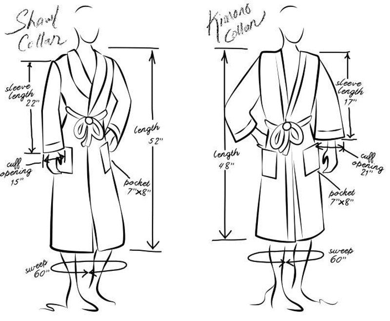 Velour Strip Bathrobe