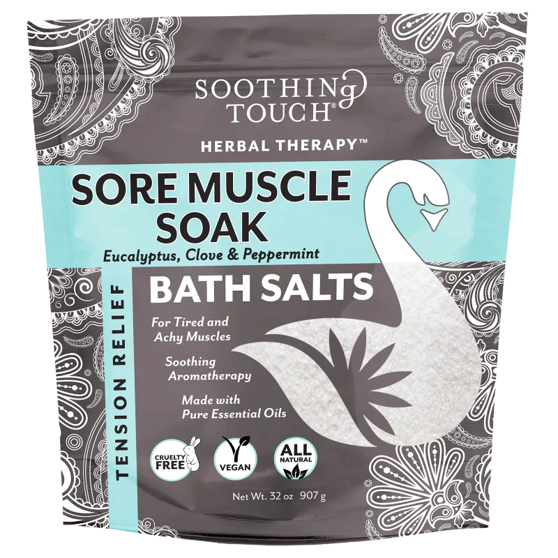 Soothing Touch Sore Muscle Soak Bath Salts Pouch