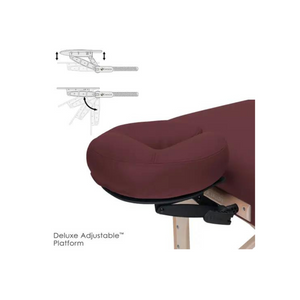 Stronglite Classic Deluxe Burgundy Portable Table Facepillow