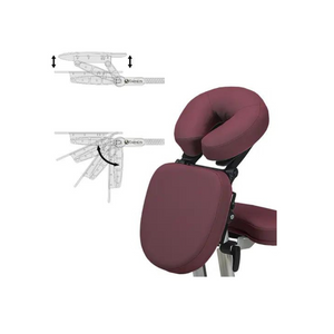 Stronglite Ergo Pro II Burgundy Portable Chair Facepillow