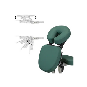 Stronglite Ergo Pro II Teal Portable Chair Facepillow