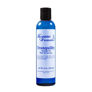Massage Oil Aromatherapy 8 oz