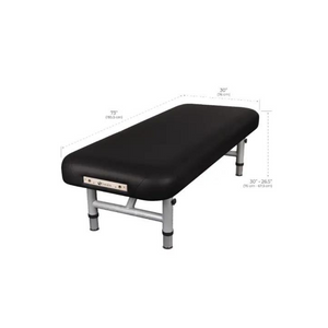 Yosemite 30 Black Low Height Treatment Table Dimensions