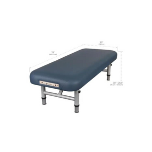 Yosemite 30 Blue Low Height Treatment Table Dimensions