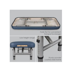 Yosemite 30 Blue Low Height Treatment Table Features