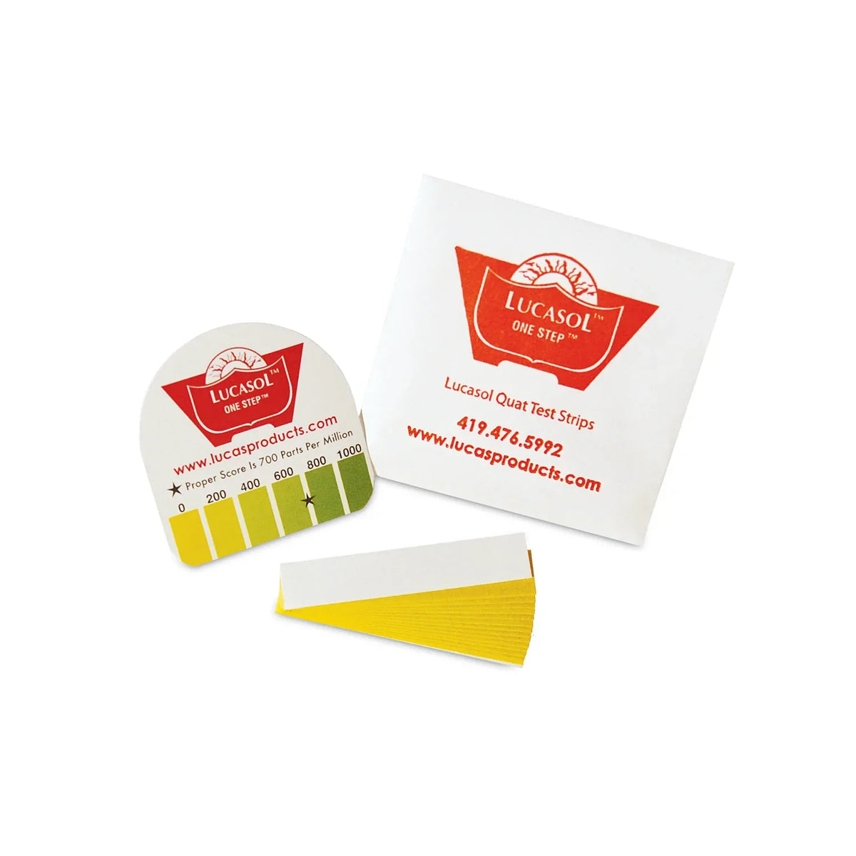Lucasol quat test strips (6010)