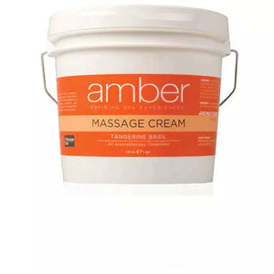 Massage Cream 128 oz. Tangerine Basil (533-TB)