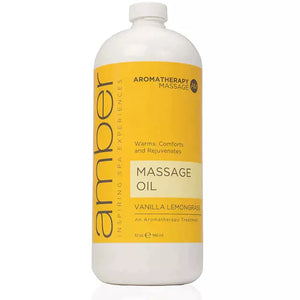 Massage Oil 32 oz. Vanilla Lemongrass (526-VL)