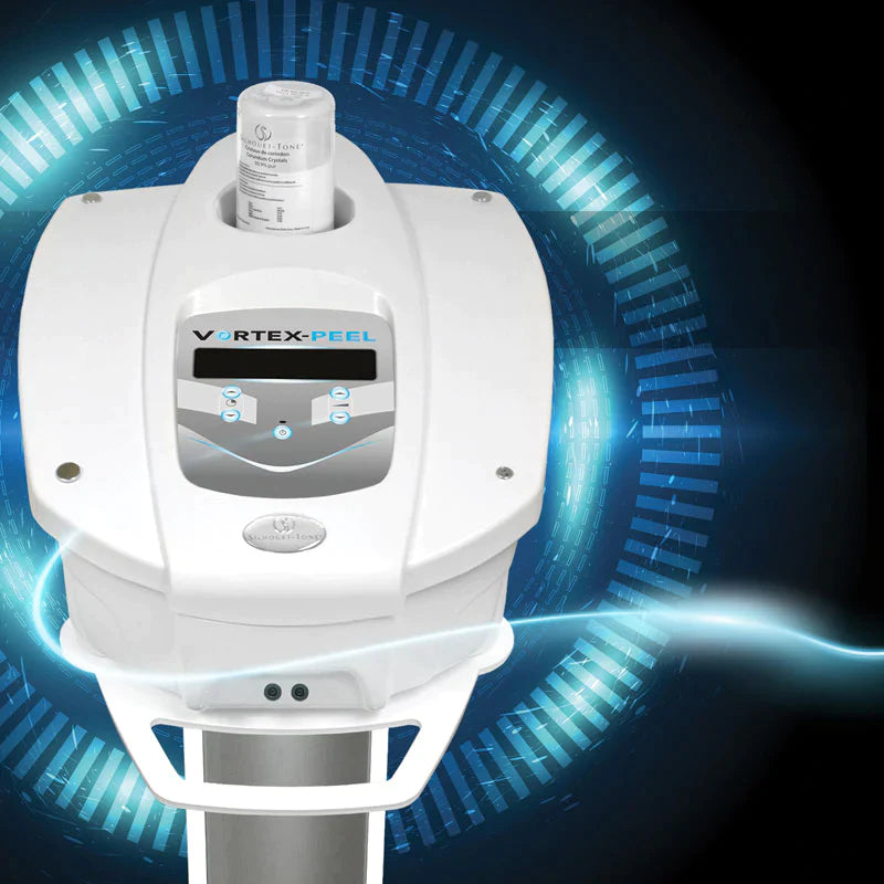 Microdermabrasion Unit Vortex Peel With Futuristic Background  (411420)